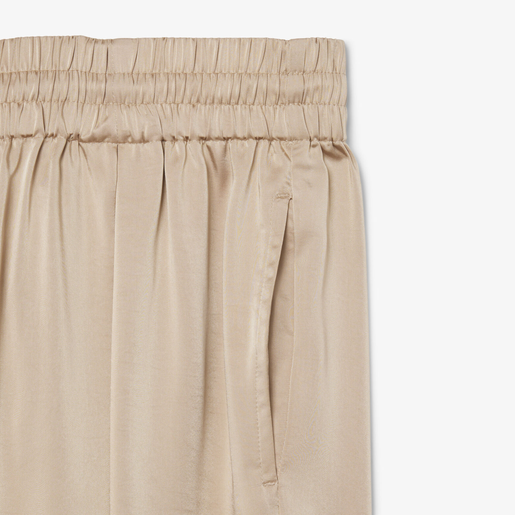 Oversized Elasticated Satin Pants - HF9801-00-X6F