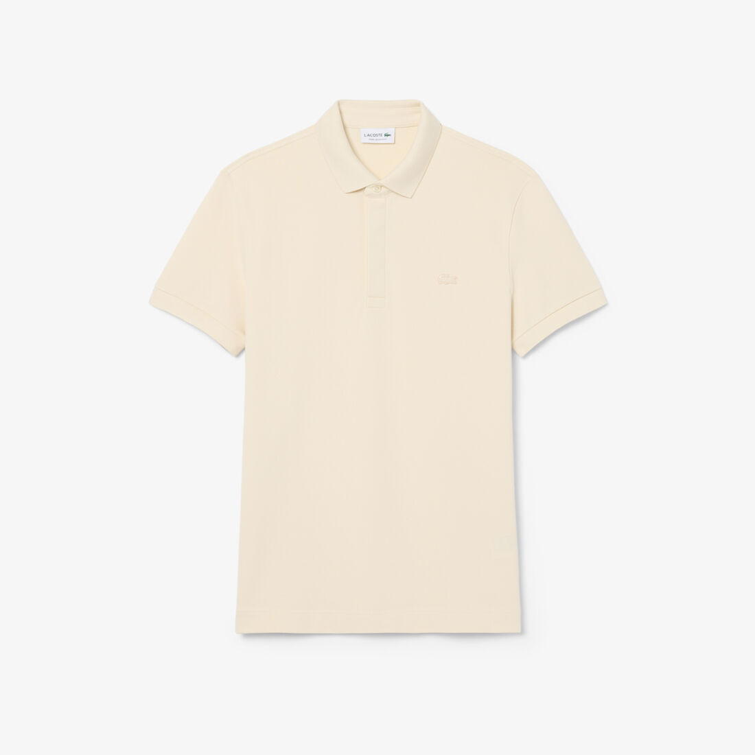 lacoste regular fit paris stretch pique polo shirt