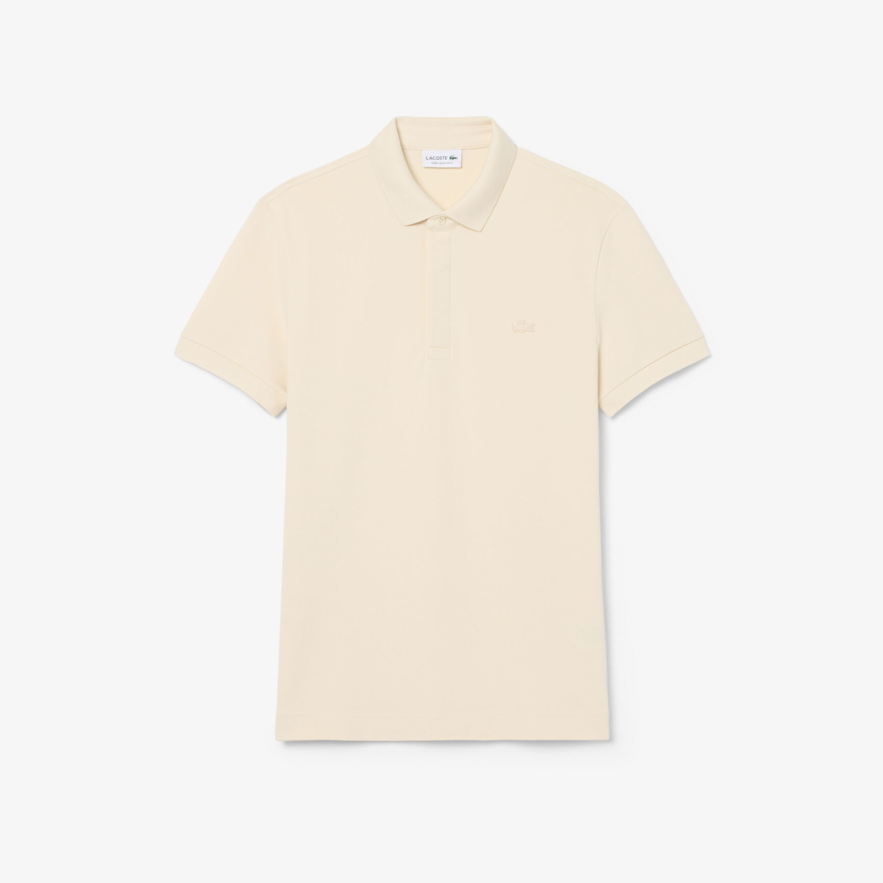 lacoste regular fit paris stretch pique polo shirt