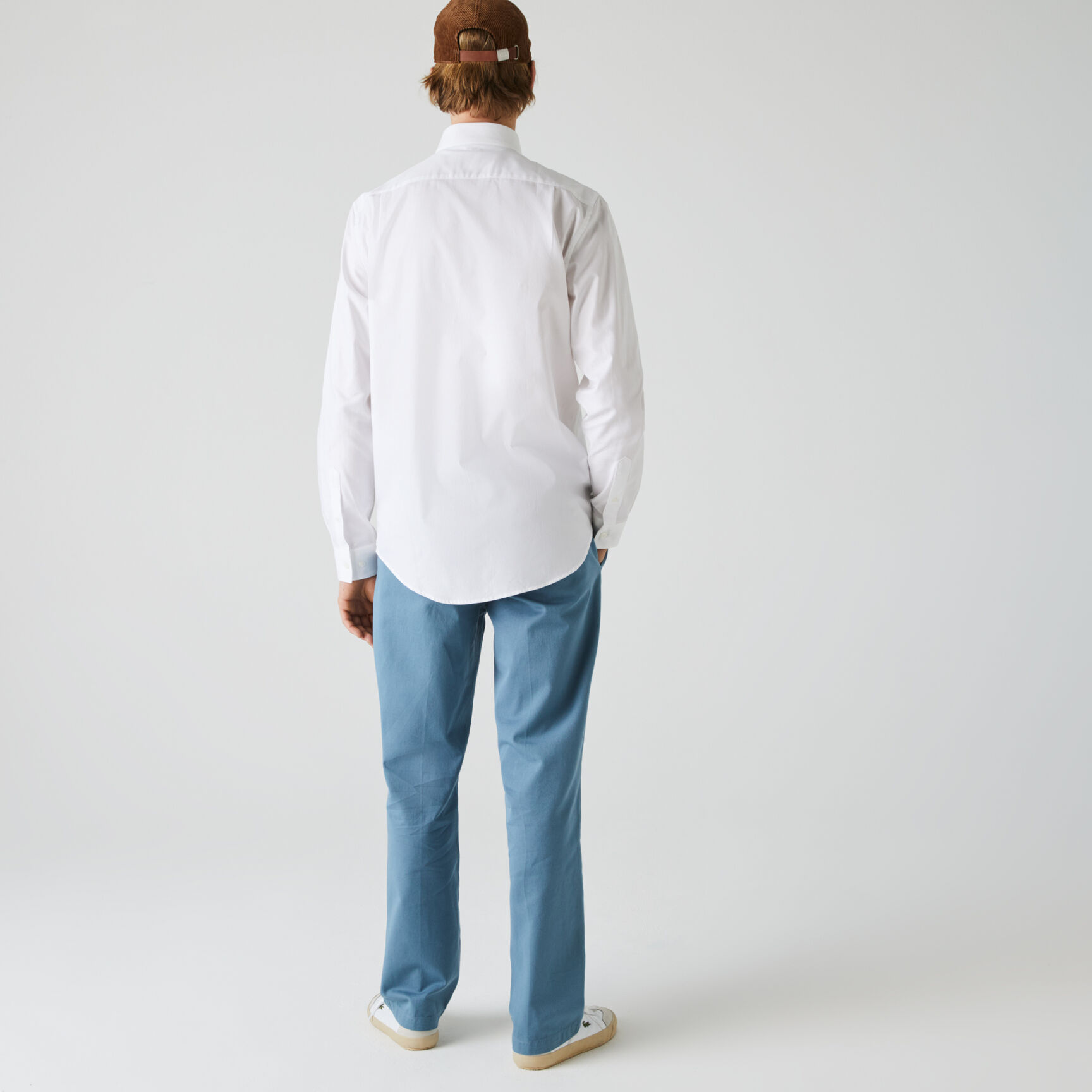 Men's Regular Fit Cotton Mini Pique Shirt