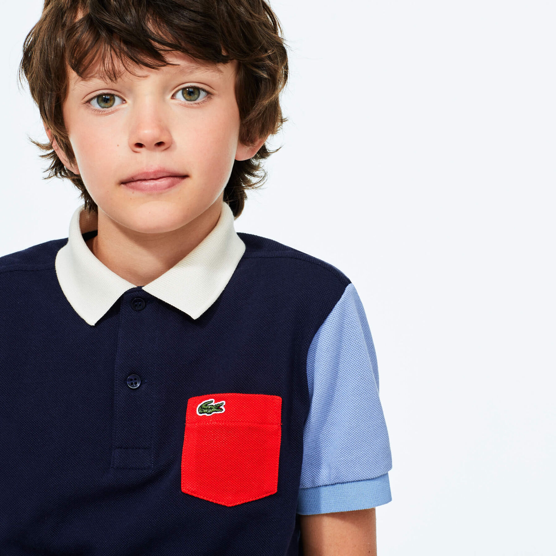 boy s lacoste cotton polo shirt