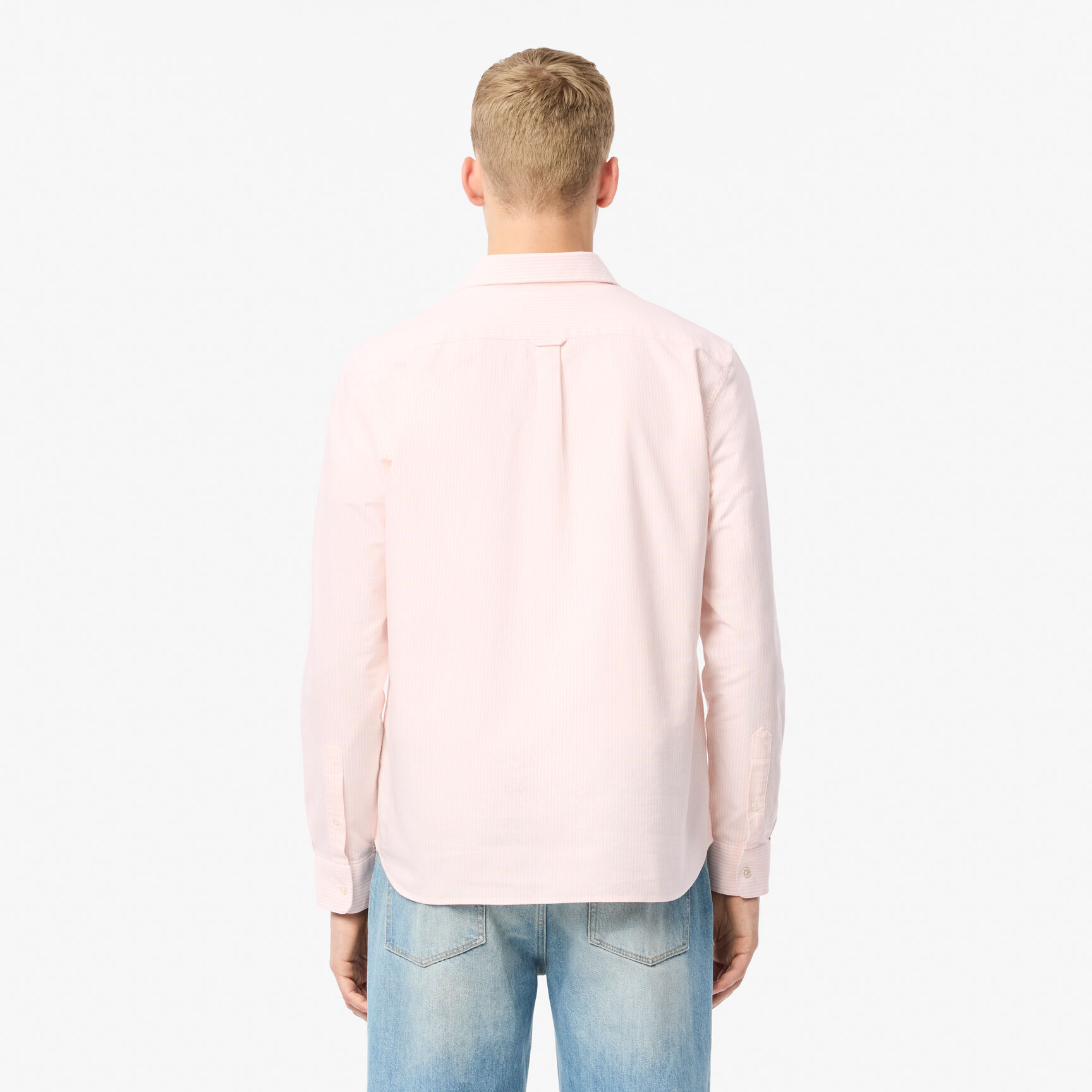 Regular Fit Striped Oxford Shirt Striped Oxford Cotton Shirt with Pocket - CH5625-00-99P