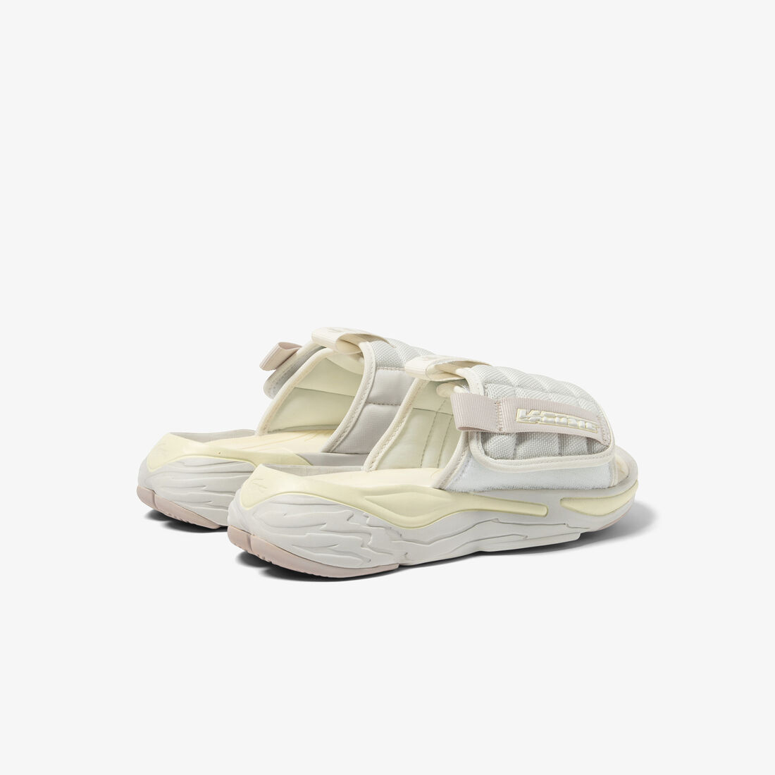 حذاء مفتوح لاكوست خامات صناعية للنساء مجموعة AceSlide حذاء مفتوح لاكوست خامات صناعية للنساء مجموعة AceSlide