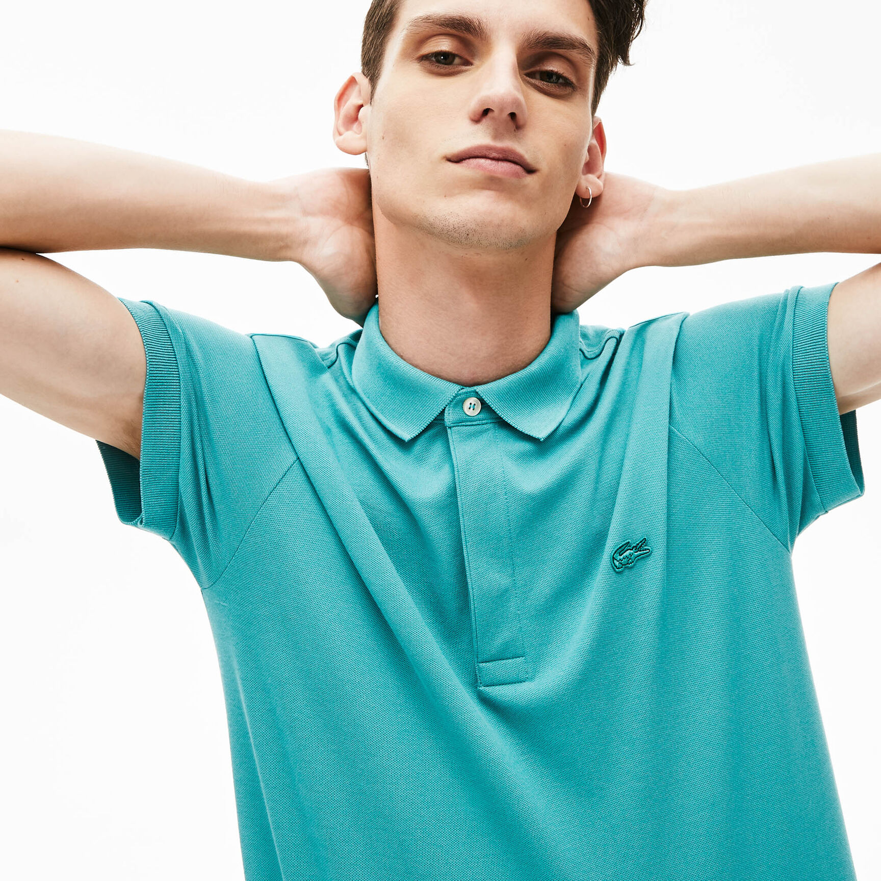 قميص بولو بيكيه باريسي بقصة عادية قميص بولو بيكيه باريسي بقصة عادية