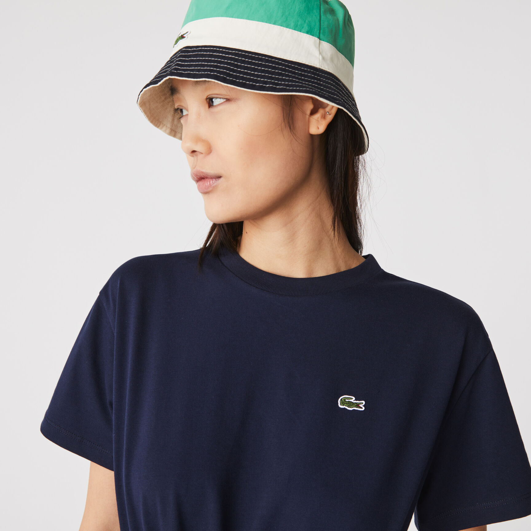 Women’s Long Fitted Cotton T-shirt Dress Women’s Long Fitted Cotton T-shirt Dress