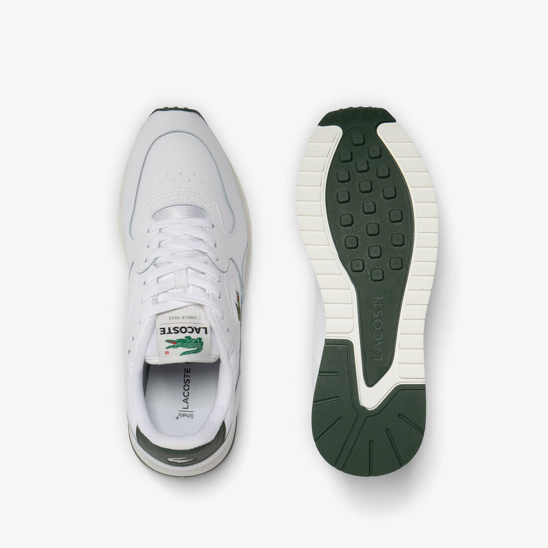 Men's Linetrack Leather Trainers Men's Linetrack Leather Trainers - 46SMA0012-082