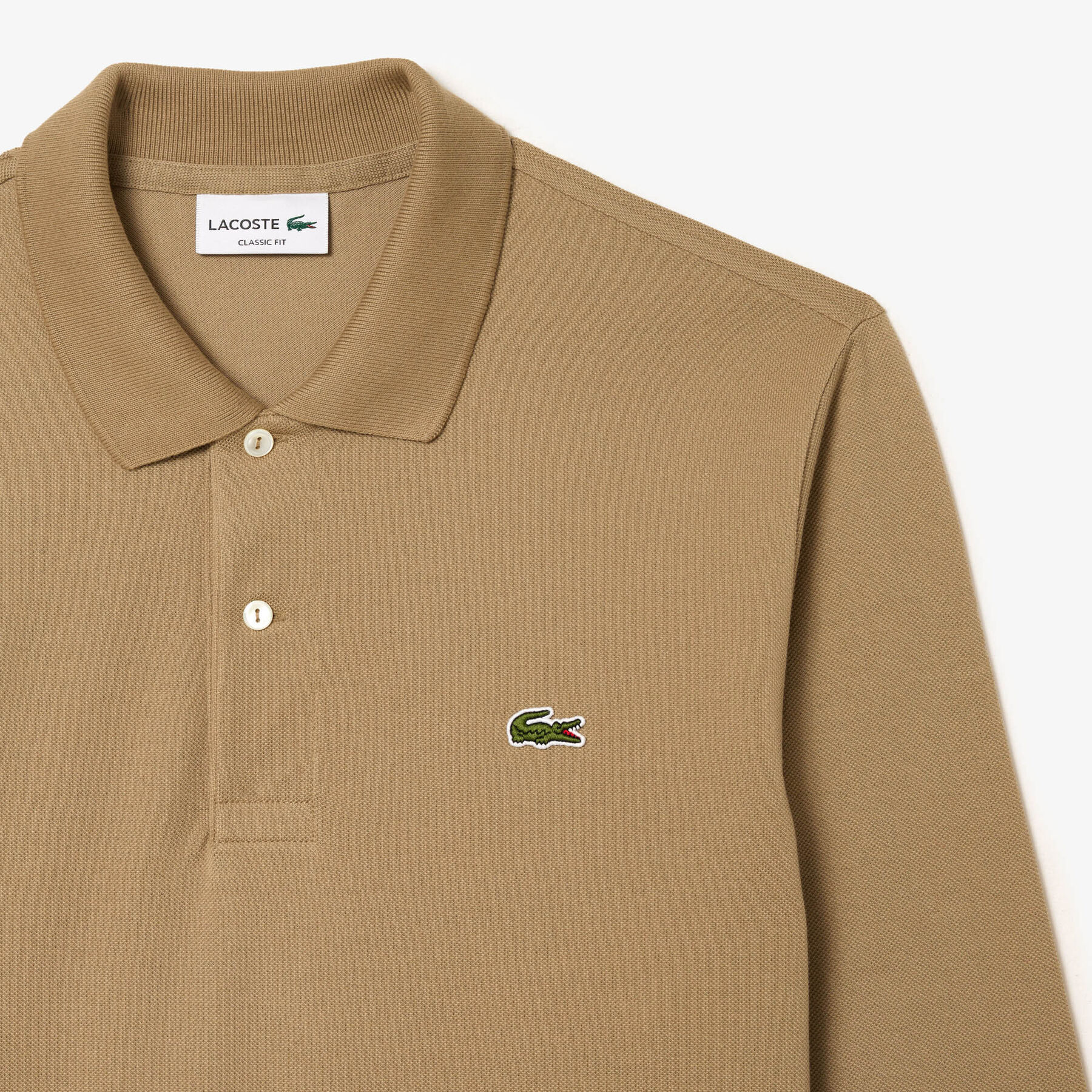 Original L.12.12 Long Sleeve Cotton Polo Shirt - L1312-00-CB8
