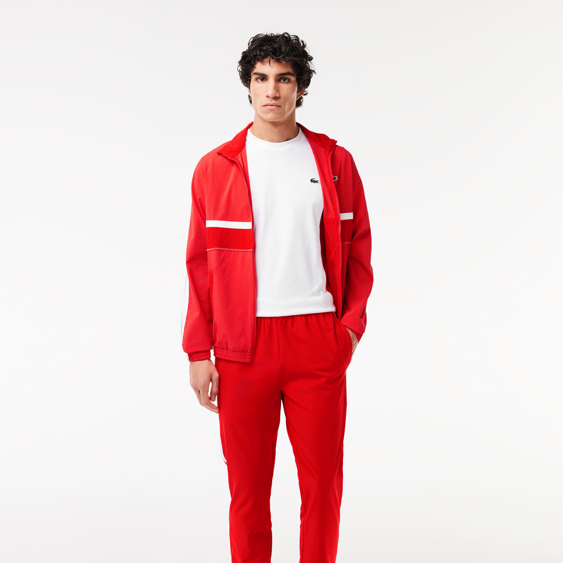 تيشيرت لاكوست للتنس x نوفاك ديوكوفيتش Lacoste Tennis x Novak Djokovic T-shirt - TH7539-00-001