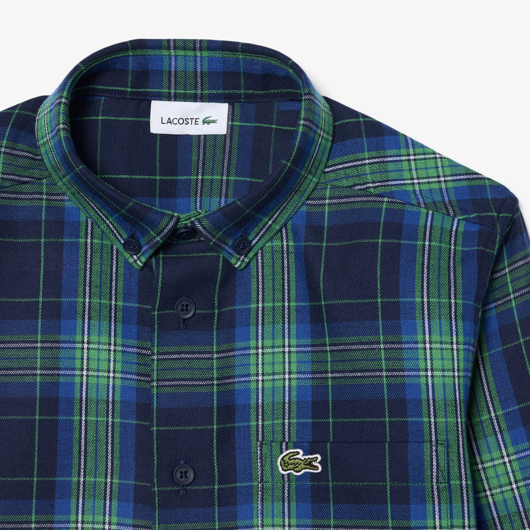 Cotton Twill Plaid Shirt - CJ0950-00-166