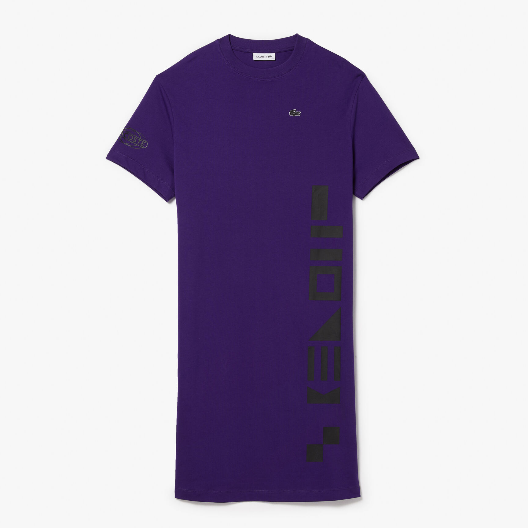 Women's Lacoste Nautical Print Cotton Jersey T-Shirt Dress Women's Lacoste Nautical Print Cotton Jersey T-Shirt Dress