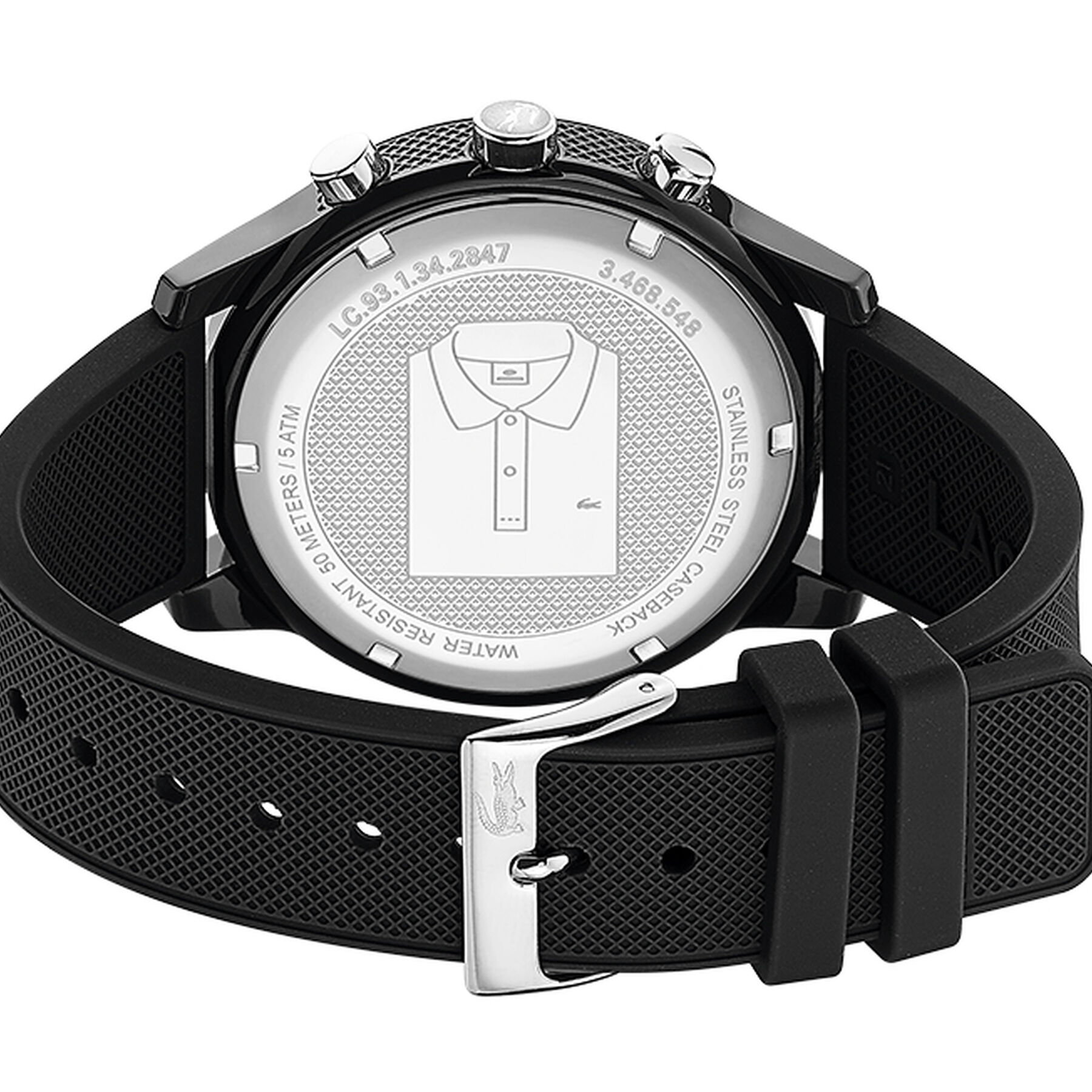 مجموعة ساعات لاكوست للرجال Lacoste Watches Men's Collection - 2010972-BLACK