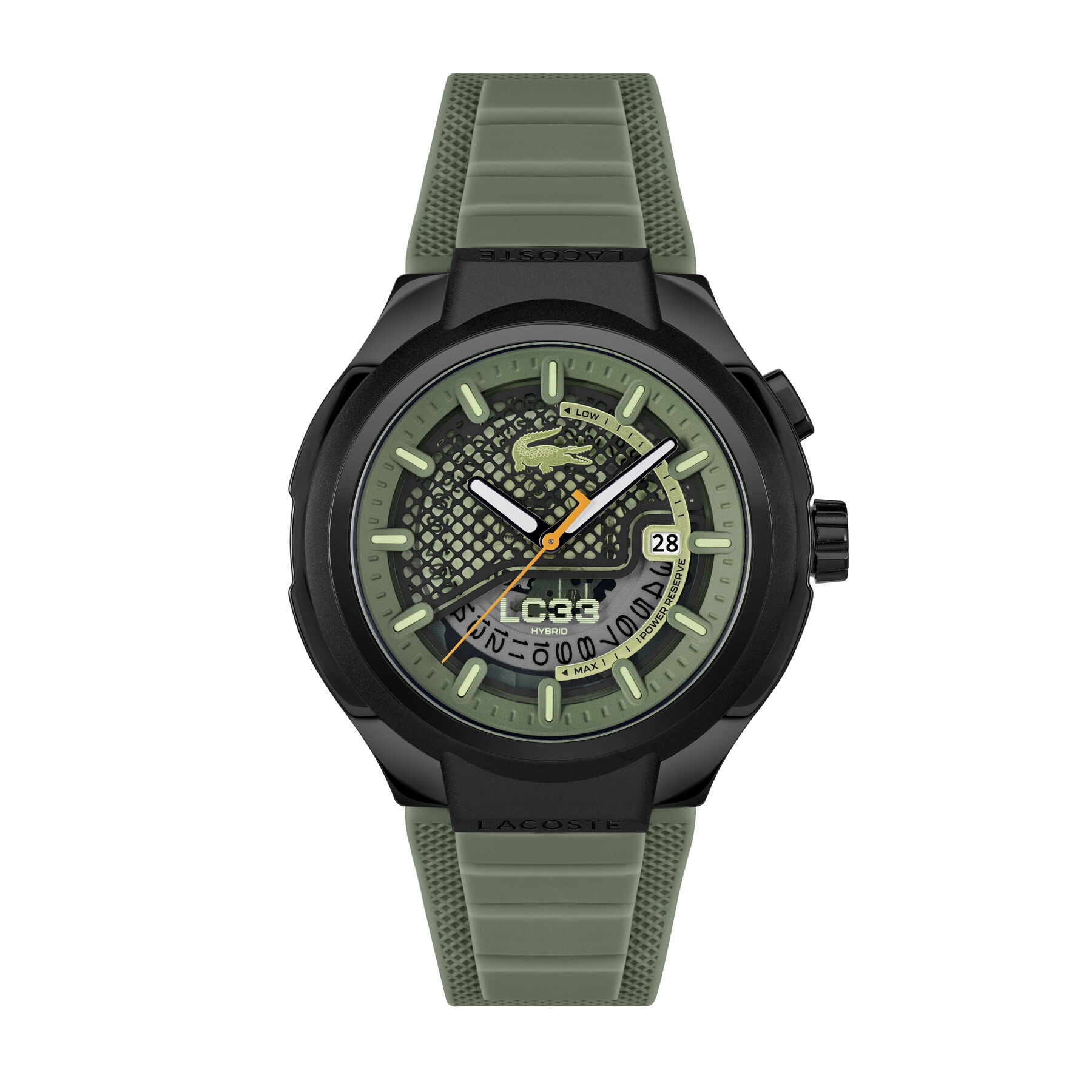 LC33 Green Silicone Watch lacoste lc33 green silicone watch