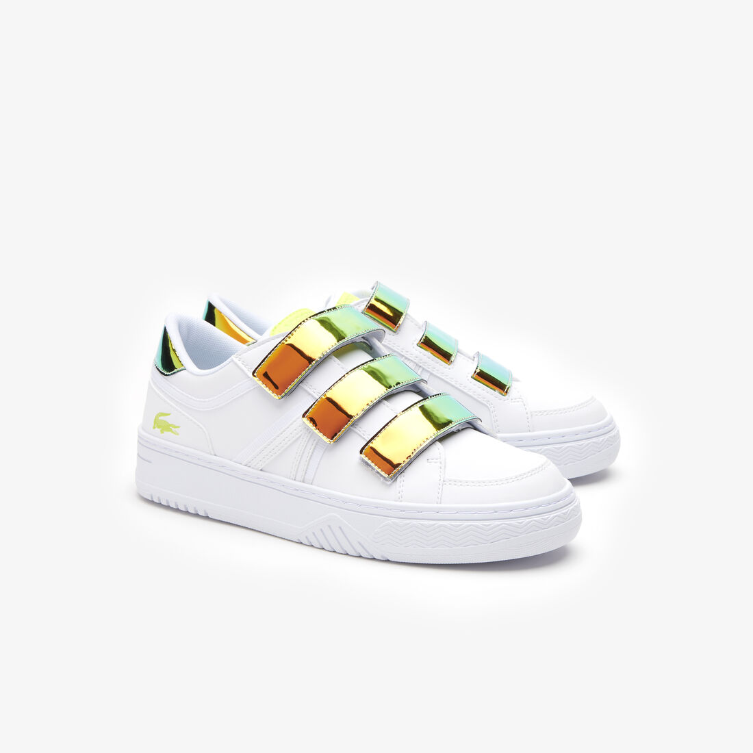 Infants' Lacoste L001 Synthetic Colour Block Trainers Infants' Lacoste L001 Synthetic Colour Block Trainers