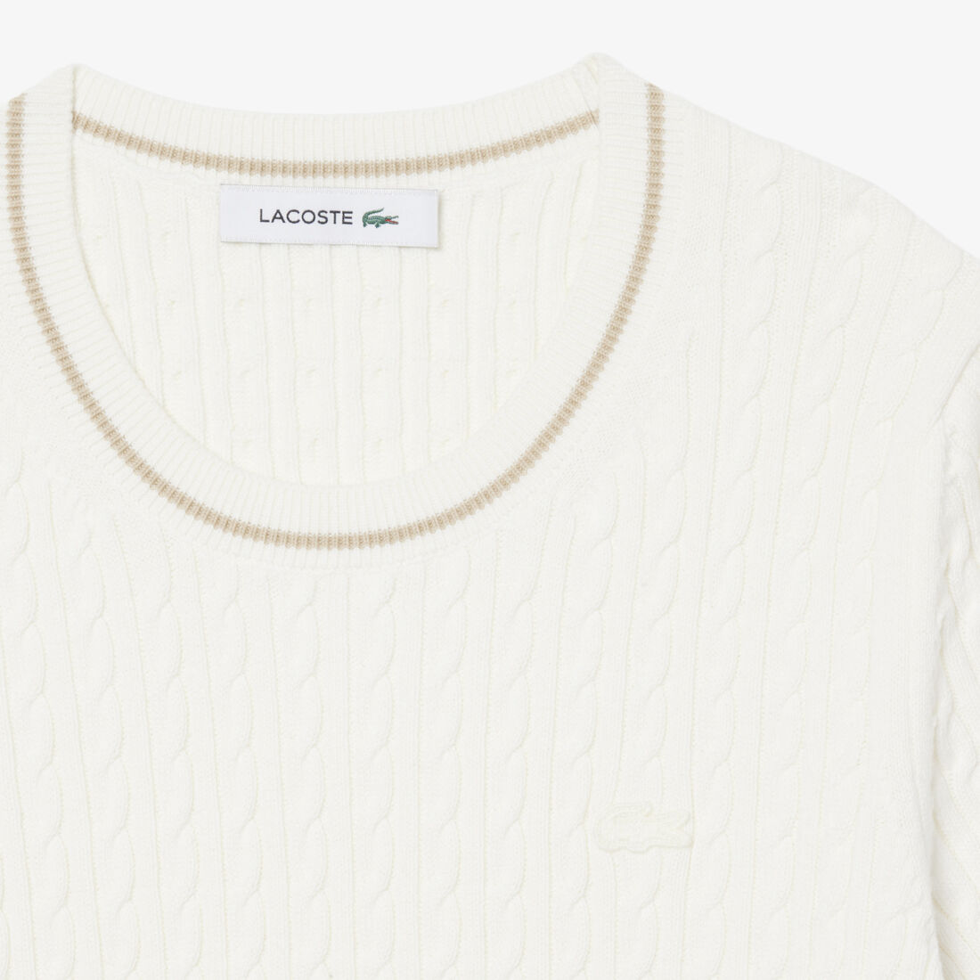 Short Sleeved Cable Knit Sweater - AF9862-00-70V