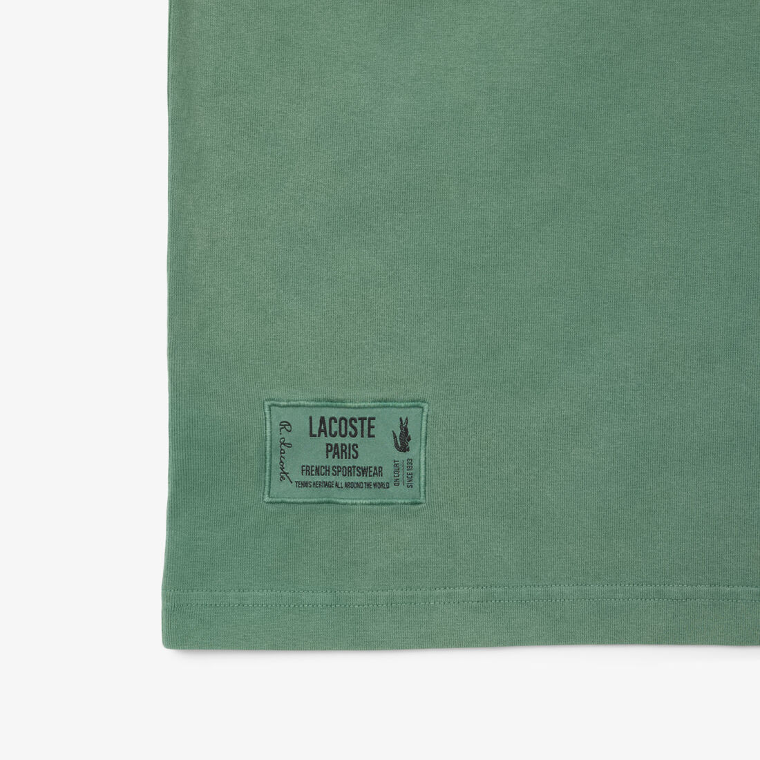 تي شيرت جيرسي ثقيل بتأثير مغسول Washed Effect Heavy Jersey T-shirt - TH9894-00-132