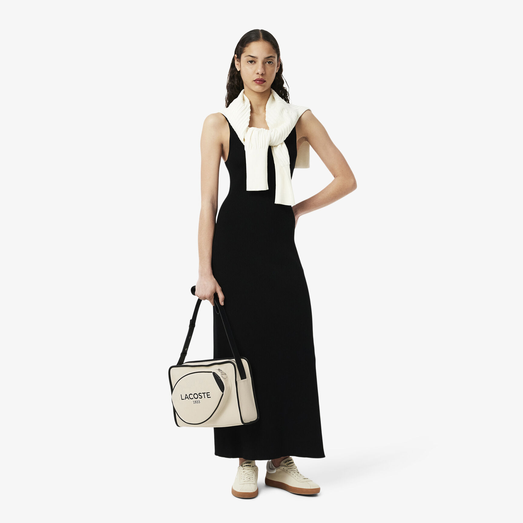 حقيبة كتف من القماش التراثي Heritage Canvas Shoulder Bag - NU4899TD-Q21