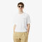lacoste embroidered cotton t shirt