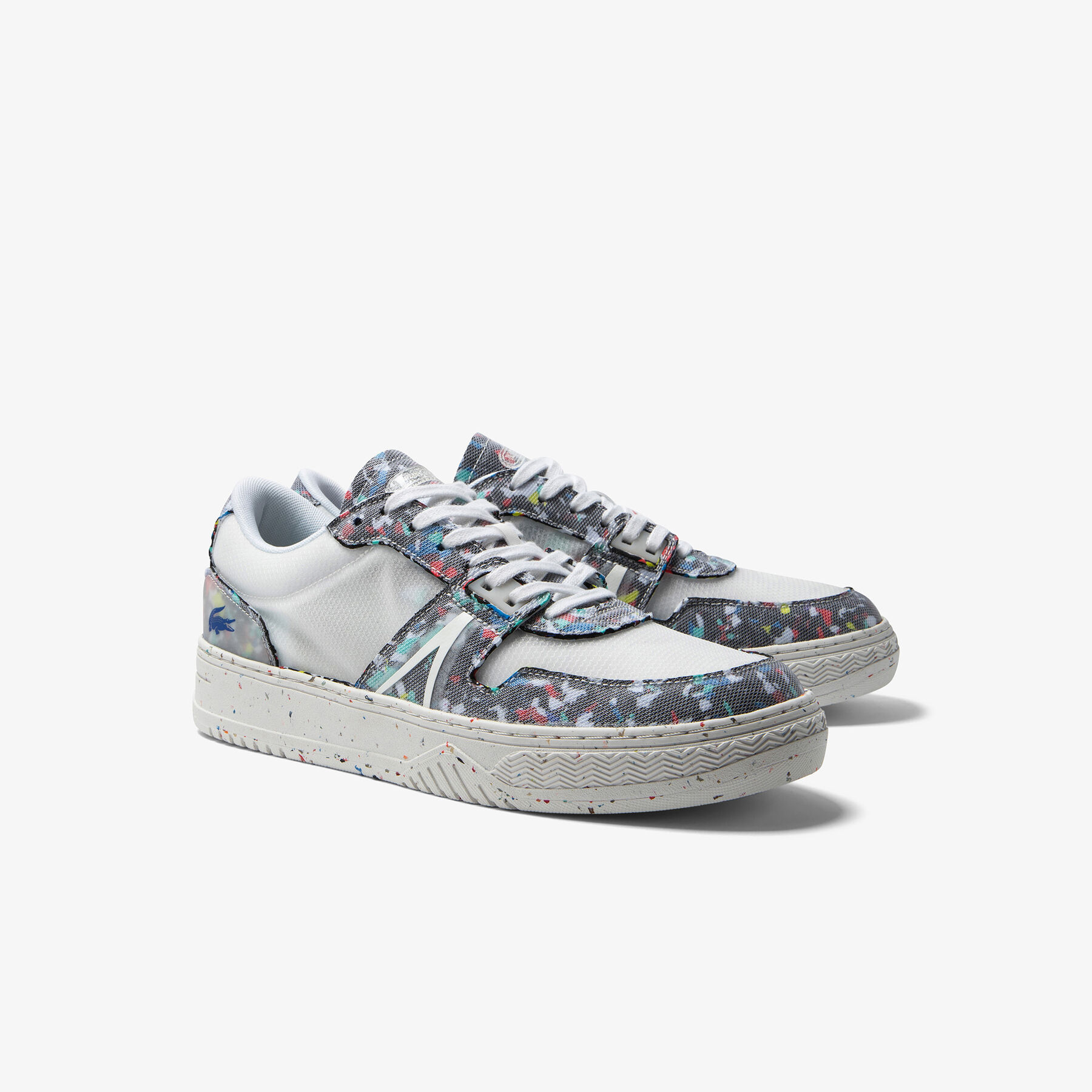 Men's Lacoste L001 Eco Leather Trainers men s lacoste l001 eco leather trainers