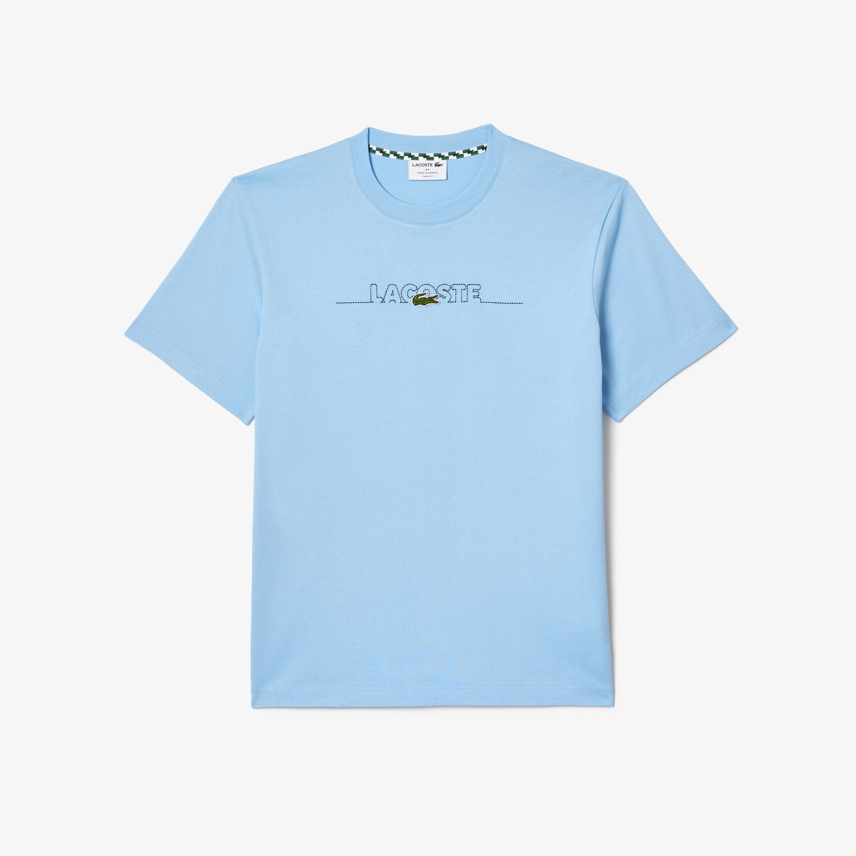 French Made Embroidered T-shirt French Made Embroidered T-shirt - TH3836-00-HBP