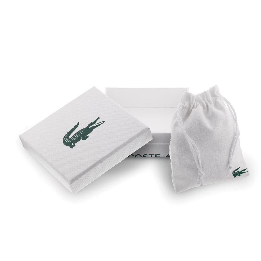 اسوارة لاكوست فضية للنساء Lacoste Silver Women Bracelet - 2040326-SILVER