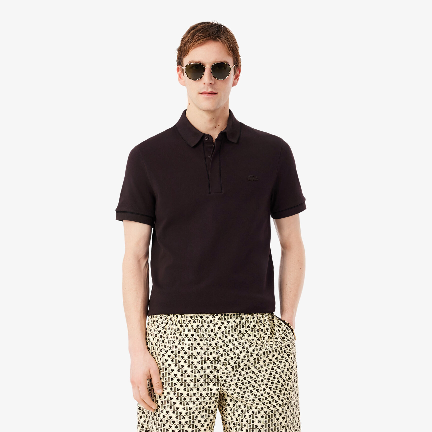 Regular Fit Paris Stretch Pique Polo Shirt - PH8184-00-3LA