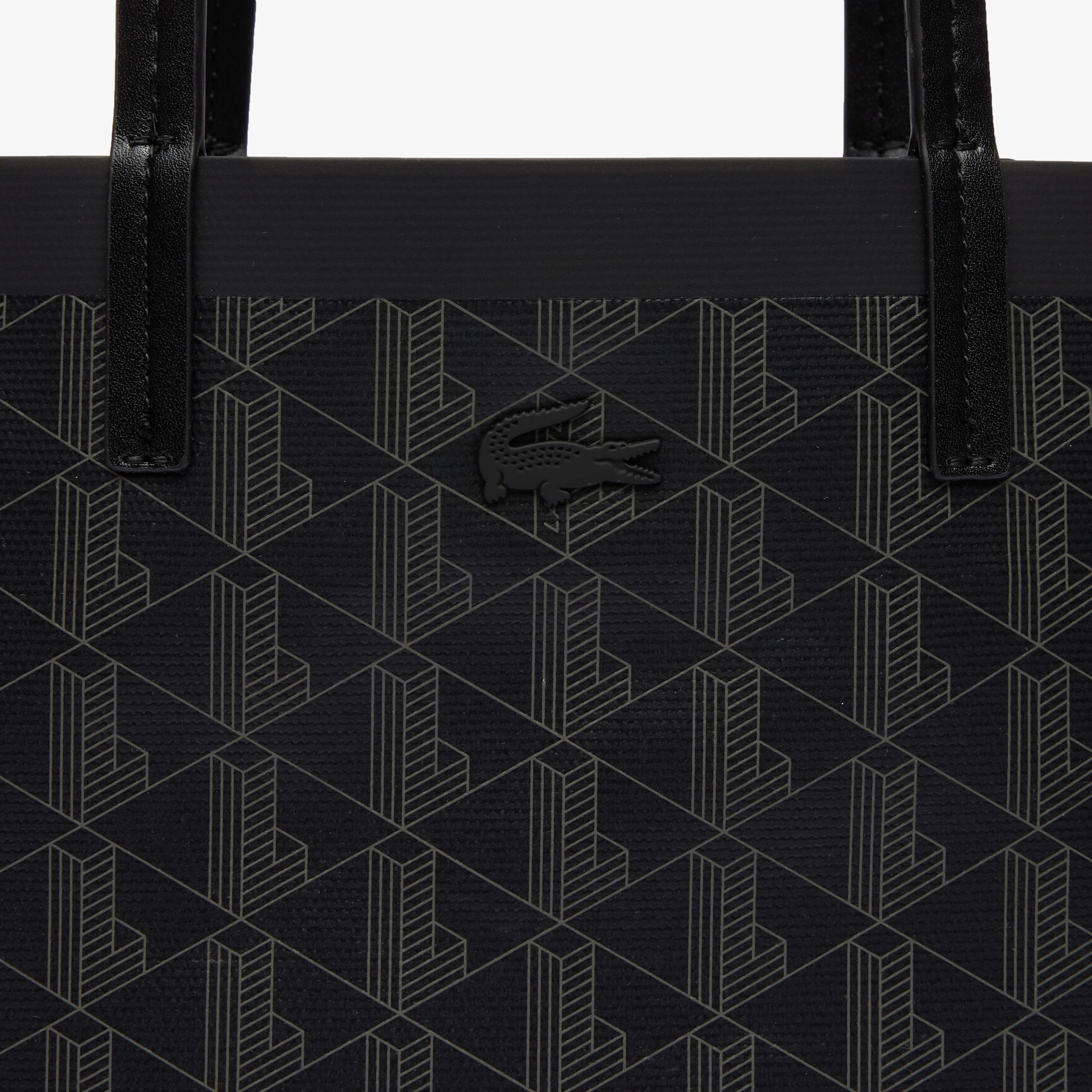 حقيبة توت صغيرة كانفا مغلفة بنقشة شعار الماركة من مجموعة زيلي Zely Coated Canvas Monogram Small Tote - NF4338ZE-H45