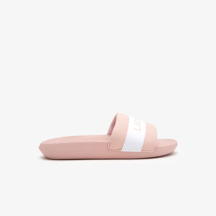 Women's Croco Synthetic And Textile Slides