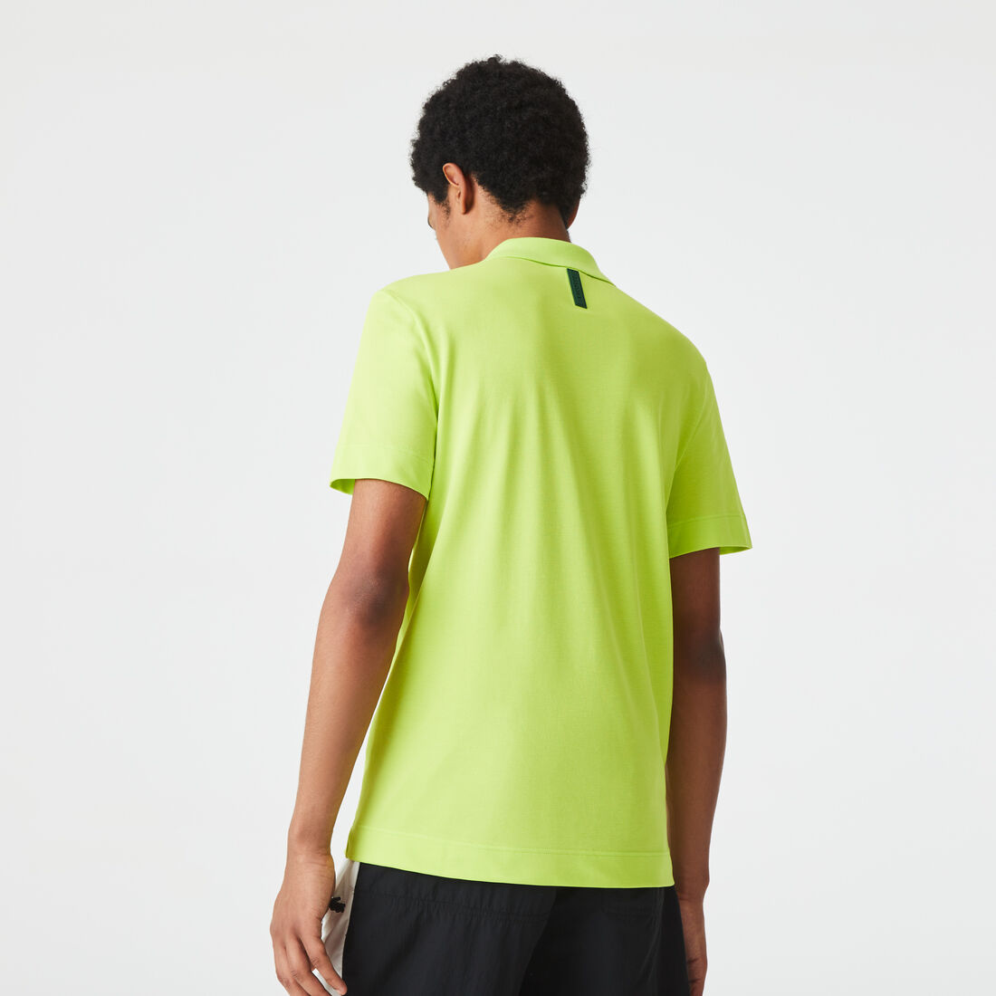 تيشيرت بولو لاكوست بيكيه قطن عضوي مطاطي بقصة ضيقة للرجال تيشيرت بولو لاكوست بيكيه قطن عضوي مطاطي بقصة ضيقة للرجال