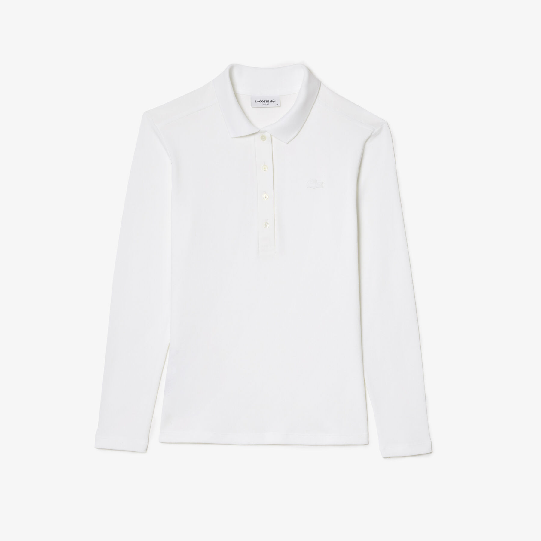 Women's Slim fit Stretch Pique Lacoste Polo Shirt Women's Slim fit Stretch Pique Lacoste Polo Shirt - PF5464-00-001