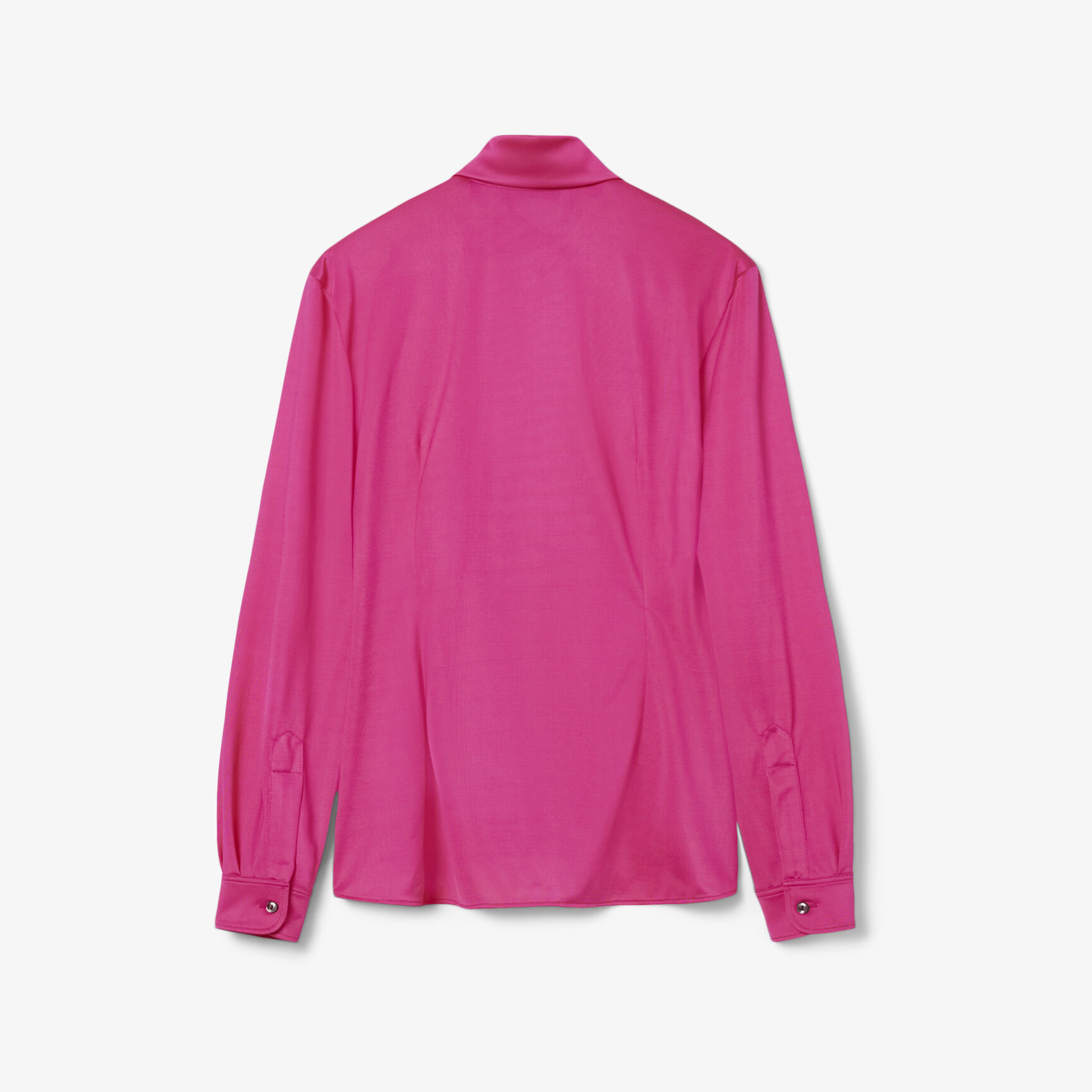 Runway Satin Slim Fit Shirt - CF3641-00-5BI