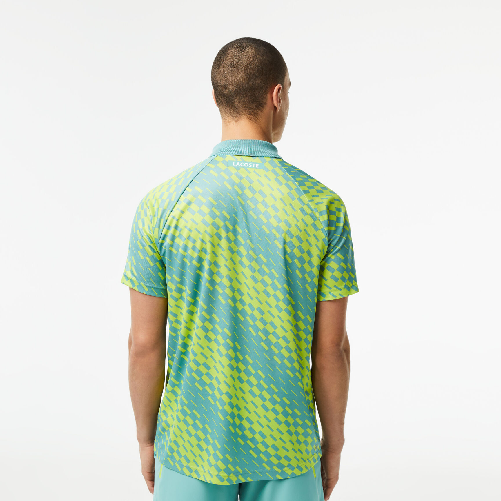 Men's Lacoste Tennis x Novak Djokovic Printed Polo Shirt
