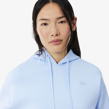 lacoste oversized adjustable hoodie