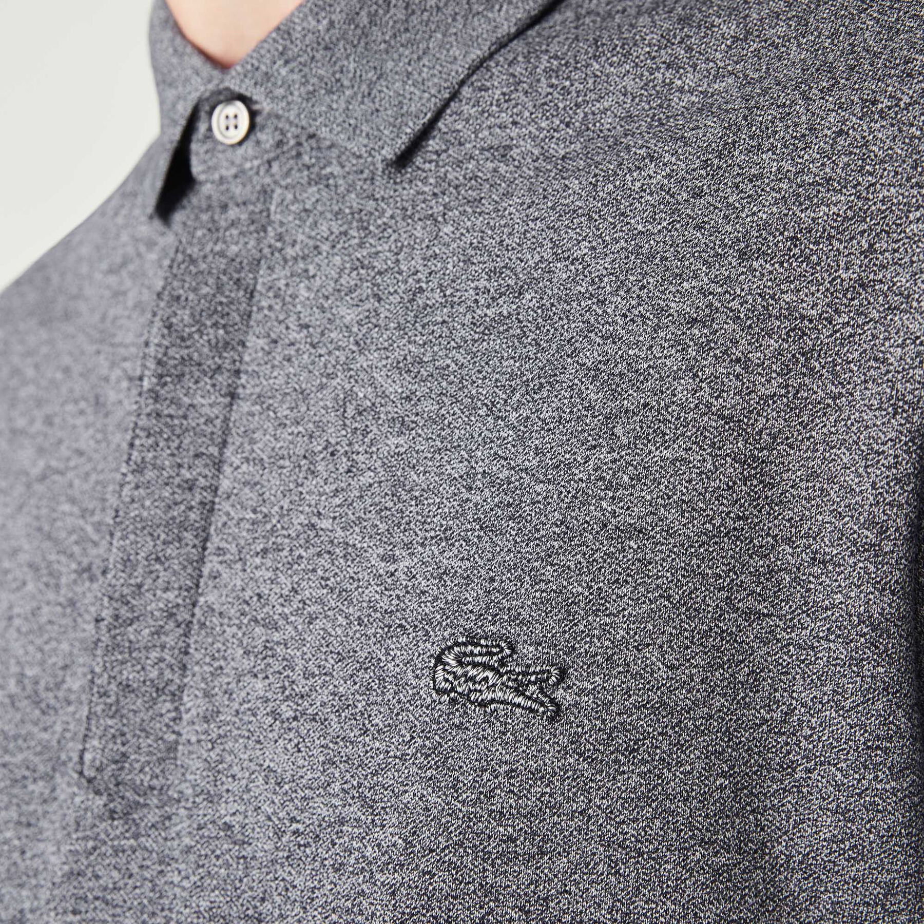 قميص بولو باريس مطاطي بقصة عادية Smart Paris Polo Shirt Stretch Cotton - PH5522-00-E8G