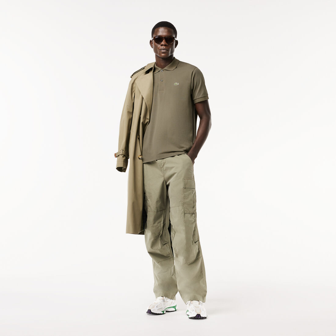 قميص بولو كلاسيكي L.12.12 أصلي Original L.12.12 petit Pique cotton Polo Shirt - L1212-00-316