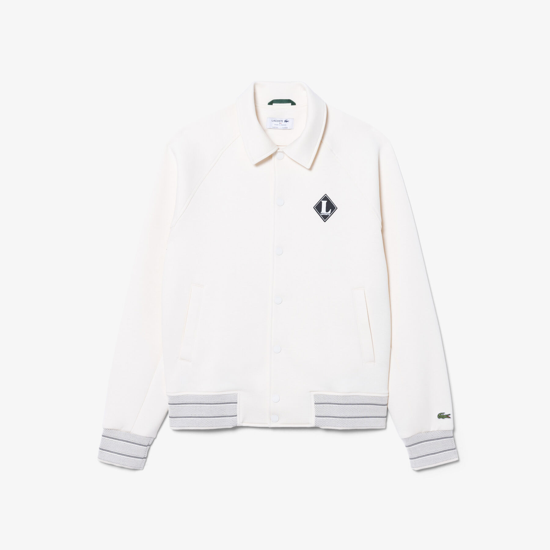 French Made Retro Badge Jacket lacoste french made retro badge jacket