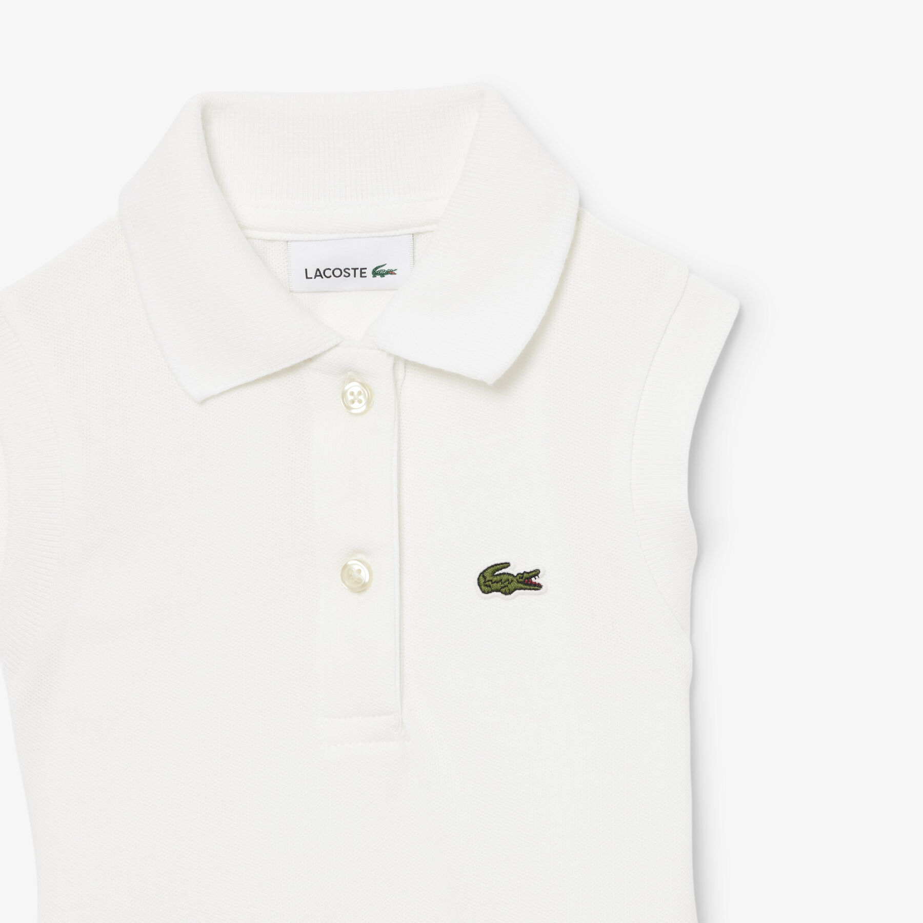 Sleeveless Stretch Pique Dress lacoste sleeveless stretch pique dress