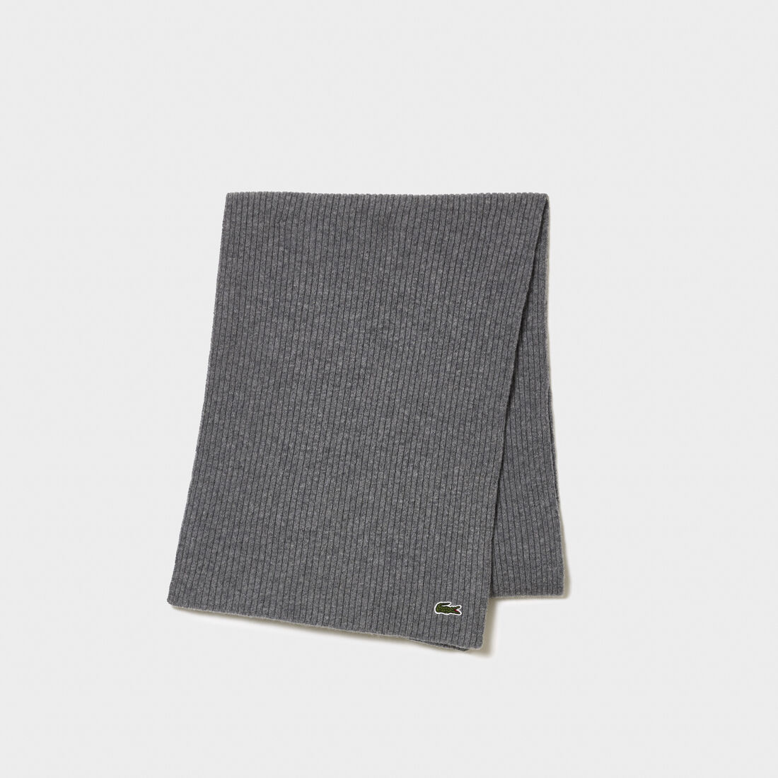 Unisex Lacoste Ribbed Wool Scarf - RE0058-00-YRD