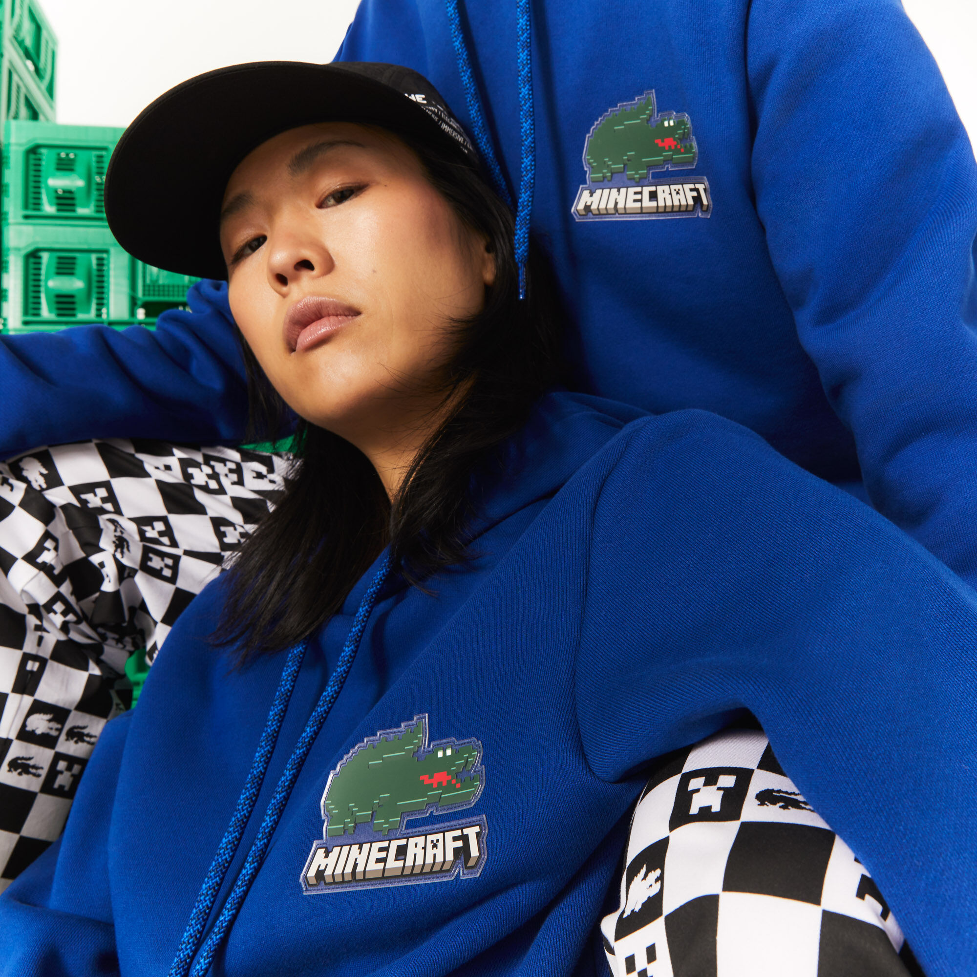 Sudadera Lacoste X Minecraft Organic Fleece - Edición Especial