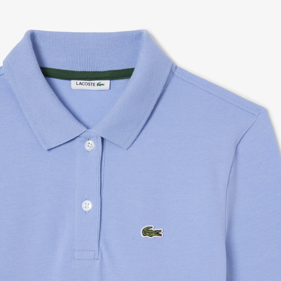 Long Sleeved Stretch Pique Polo Dress Long Sleeved Stretch Pique Polo Dress - EJ0903-00-5QD