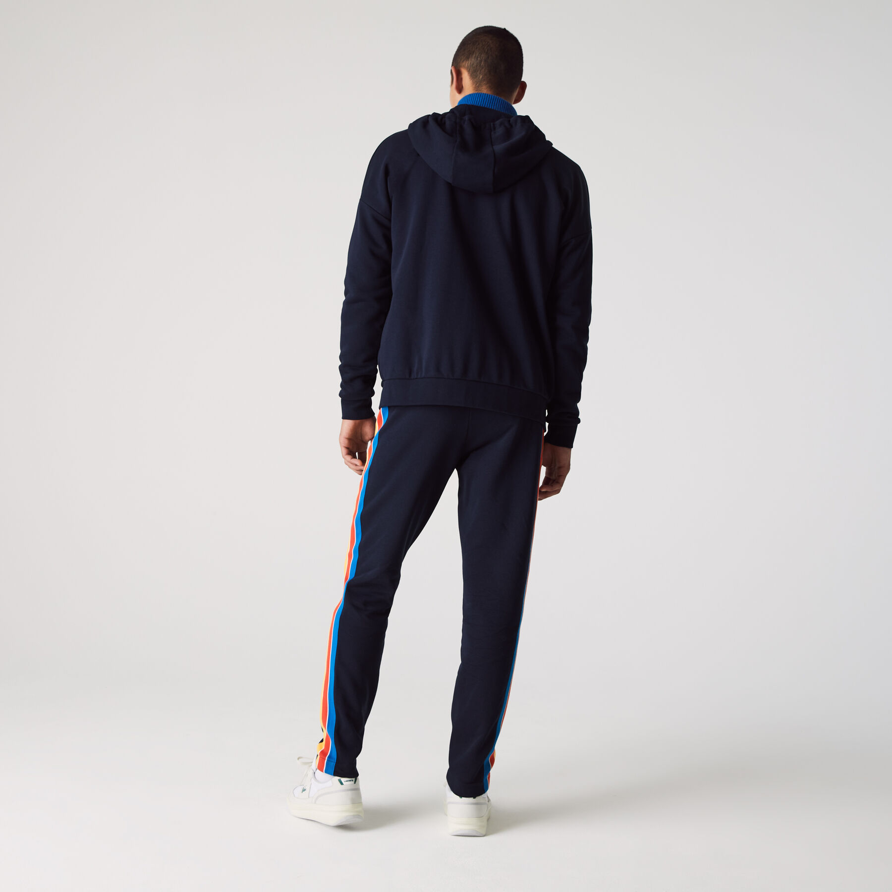 Men's Lacoste SPORT Contrast Band Cotton Jogging Pants men s lacoste sport contrast band cotton jogging pants