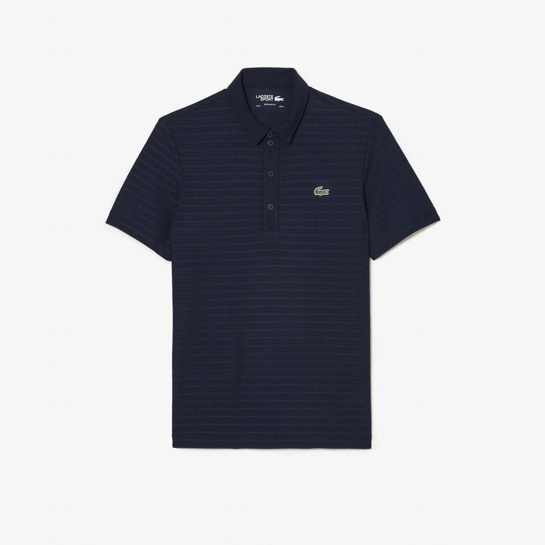 تي شيرت بولو بيتي بيكيه قطن من مجموعة Original L.12.12 Men's Lacoste SPORT Textured Breathable Golf Polo Shirt - DH6844-00-166