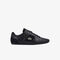 lacoste men s chaymon bl leather and synthetic tonal trainers