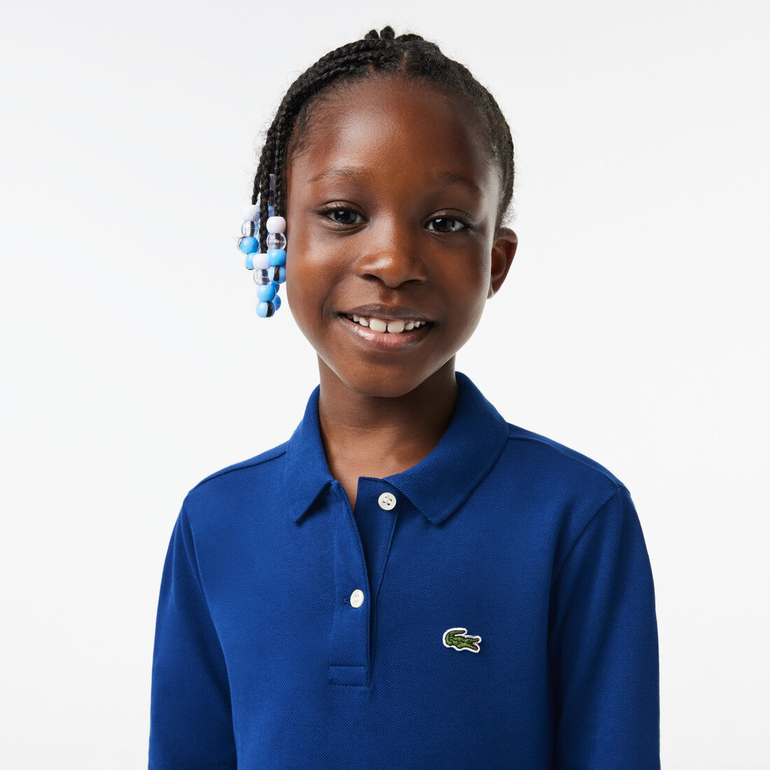 Girls' Lacoste Polo Collar Pique Dress Girls' Lacoste Polo Collar Piqu� Dress - EJ9751-00-F9F