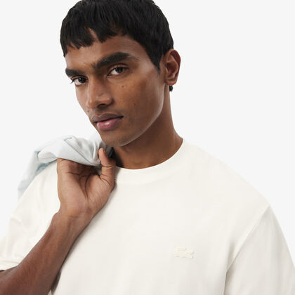 Embroidered Signature T-shirt lacoste embroidered signature t shirt