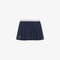 lacoste oxford cotton pleated skirt