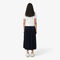 Long Pleated Elasticated Waist Skirt - JF1402-00-166