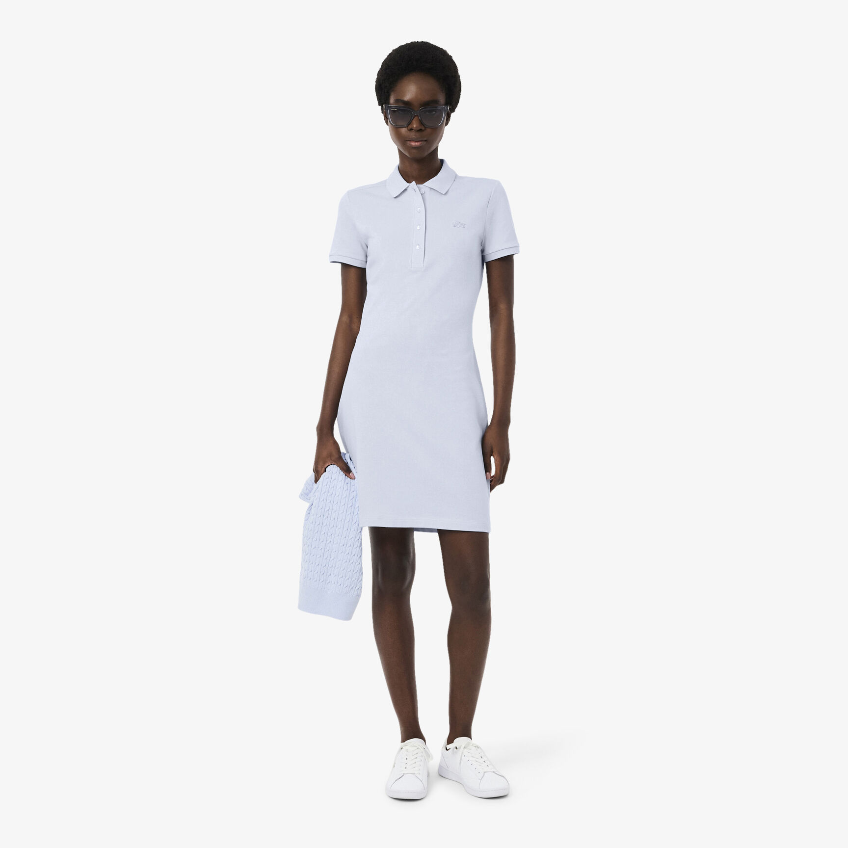 Slim Fit Stretch Petit Pique Polo Dress - EF5473-00-J2G