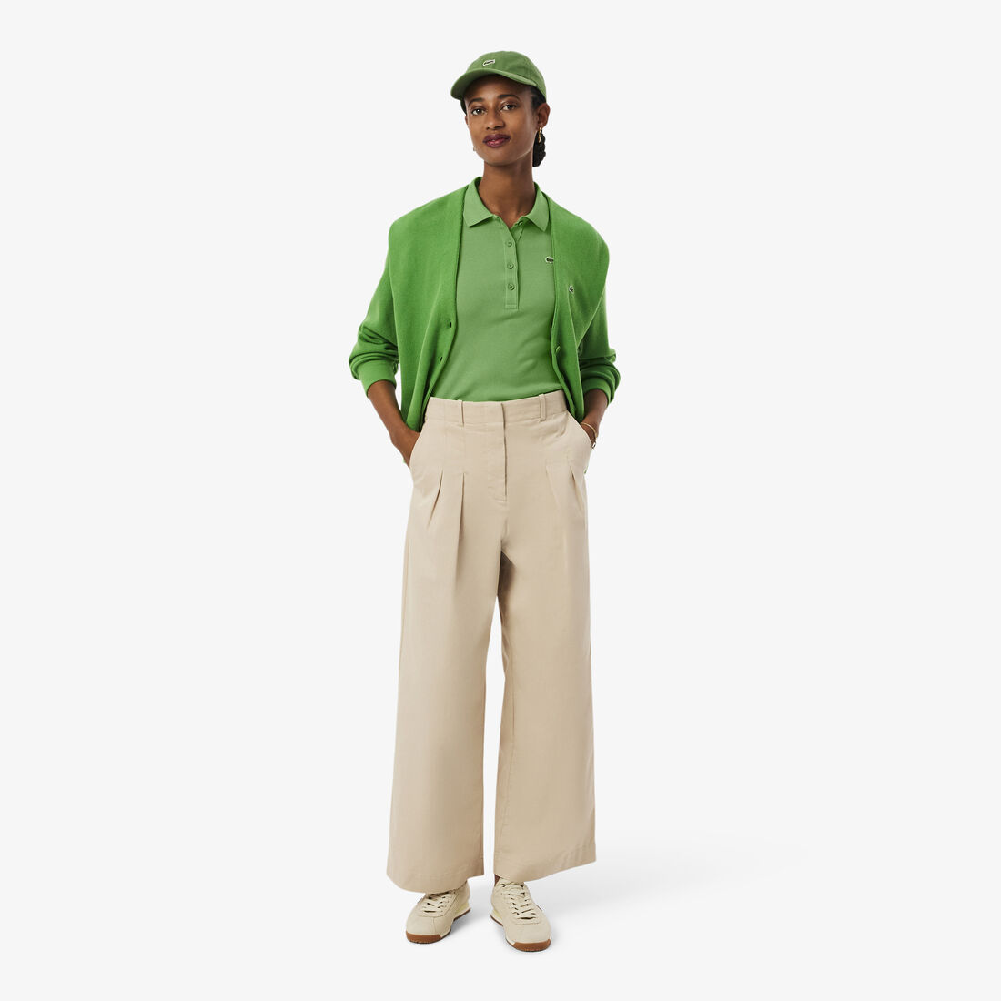 Slim Fit L.12.D Ribbed Cotton Polo Shirt Slim Fit L.12.D Ribbed Cotton Polo Shirt - DF5377-00-NPA