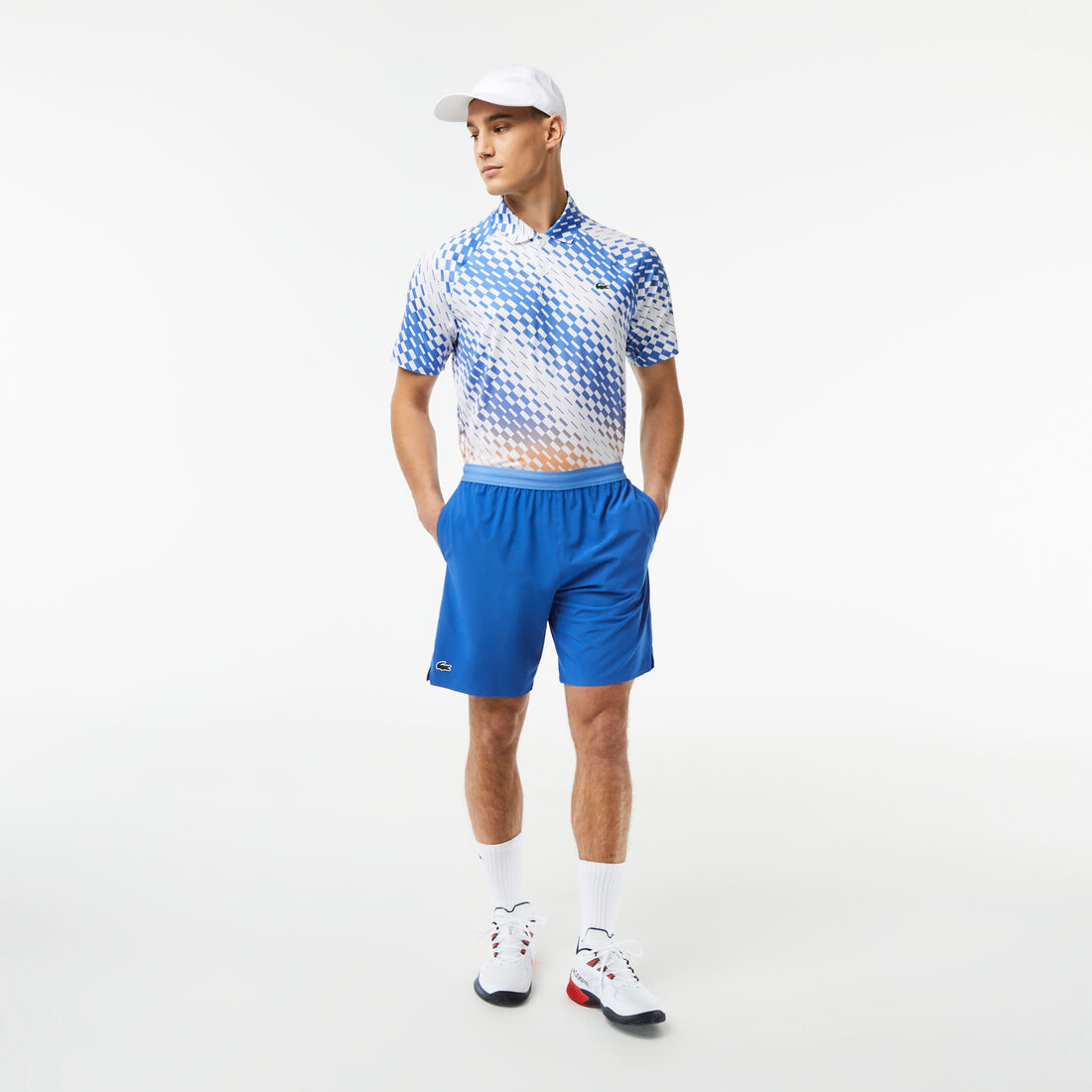 شورت تفتا للرجال مجموعة Lacoste Tennis x Novak Djokovic شورت تفتا للرجال مجموعة Lacoste Tennis x Novak Djokovic