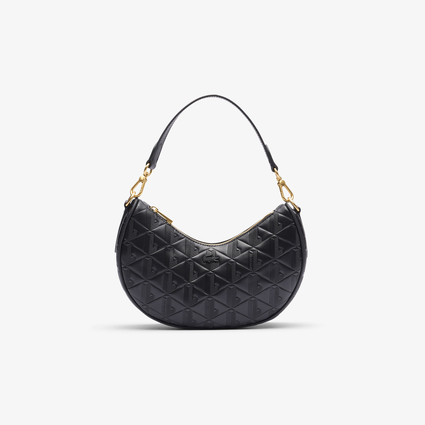 محفظة ماهيكي نصف قمرية من الجلد المنقوش Maheki Embossed Leather Half Moon Purse - NF4710MH-000